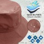 lifwimner Plegable Sombrero de Pescador Mujer Hombre Impermeable Sombrero de Sol Verano Playa Gorra Unisex con
