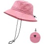 lifwimner Plegable Sombrero de Pescador Mujer Hombre Impermeable Sombrero de Sol Verano Playa Gorra Unisex con
