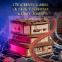Cluebox, Un juego de escape en una caja, el cofre de Davy Jones, rompecabezas 3D de madera cada de regalo, caja de trucos