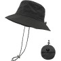 lifwimner Plegable Sombrero de Pescador Mujer Hombre Impermeable Sombrero de Sol Verano Playa Gorra Unisex con