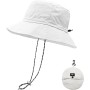 lifwimner Plegable Sombrero de Pescador Mujer Hombre Impermeable Sombrero de Sol Verano Playa Gorra Unisex con