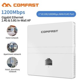 COMFAST AC1200In punto de acceso Wifi de pared 1200Mbps Gigabit amplif