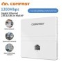 COMFAST AC1200In punto de acceso Wifi de pared 1200Mbps Gigabit amplif
