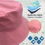 lifwimner Plegable Sombrero de Pescador Mujer Hombre Impermeable Sombrero de Sol Verano Playa Gorra Unisex con