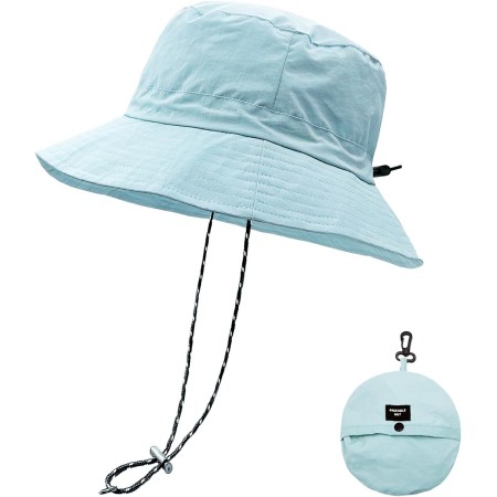 lifwimner Plegable Sombrero de Pescador Mujer Hombre Impermeable Sombrero de Sol Verano Playa Gorra Unisex con
