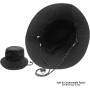 lifwimner Plegable Sombrero de Pescador Mujer Hombre Impermeable Sombrero de Sol Verano Playa Gorra Unisex con