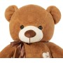 YunNasi Oso Peluche Gigante Osito de Peluche Grande Teddy Bear de Felpa con Corazón e Cinta 80cm/31.5 Inches Marrón