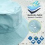 lifwimner Plegable Sombrero de Pescador Mujer Hombre Impermeable Sombrero de Sol Verano Playa Gorra Unisex con