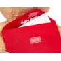 BRUBAKER Oso de Peluche con sobre Rojo - For You - 25 cm - Osito - Marrón Claro