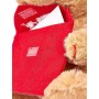 BRUBAKER Oso de Peluche con sobre Rojo - For You - 25 cm - Osito - Marrón Claro