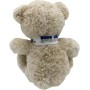 Real Madrid, Peluche Osito con Bufanda, Producto Oficial Real Madrid, Dimensión 20 cm, Color Marrón (CyP Brands)