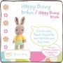 NICI Suave Juguete de Conejo 15 cm – Peluches de Liebre para Niñas, Niños y Bebés – Animal de Relleno Esponjoso para Jugar,