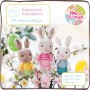 NICI Suave Juguete de Conejo 15 cm – Peluches de Liebre para Niñas, Niños y Bebés – Animal de Relleno Esponjoso para Jugar,