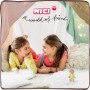 NICI Suave Juguete de Conejo 15 cm – Peluches de Liebre para Niñas, Niños y Bebés – Animal de Relleno Esponjoso para Jugar,