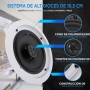 Pyle Altavoces empotrables, Pared, Techo, 6.5”, 200W, Dos vias, Tweeter de polimero, Estereo