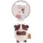 NICI Peluche Perro Hiro 5cm marrón - Juguete Hecho de Suave Tejido Peludo para abrazar y Jugar, para niños y Adultos, Gran Idea
