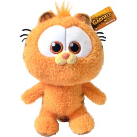 ANIMAGIC - Peluche Baby Garfield - Peluche Gato Garfield Muy Suave en Versión Bebé - para Niños y Niñas Fans del Famoso Gato