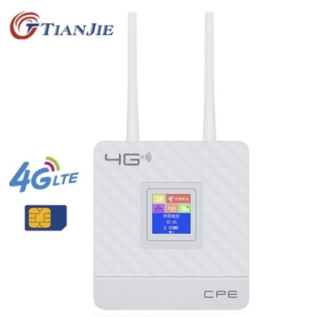 Enrutador inalámbrico CPE 4G Wifi, puerta de enlace portátil FDD TDD L