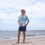 JustSun Bañador Hombre con Bolsillo Cremallera Surferos Impermeable Secado Rápido con Forro de Malla