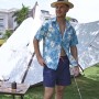 JustSun Bañador Hombre con Bolsillo Cremallera Surferos Impermeable Secado Rápido con Forro de Malla