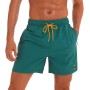 JustSun Bañador Hombre con Bolsillo Cremallera Surferos Impermeable Secado Rápido con Forro de Malla