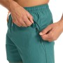 JustSun Bañador Hombre con Bolsillo Cremallera Surferos Impermeable Secado Rápido con Forro de Malla