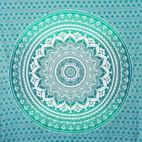 MOMOMUS Tapiz Mandala de Tela Multiusos XXL- Pareo/Esterilla/Toalla de Playa Grande Antiarena - Ideal como Manta de Pícnic para