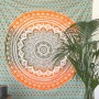 MOMOMUS Tapiz Mandala de Tela Multiusos XXL- Pareo/Esterilla/Toalla de Playa Grande Antiarena - Ideal como Manta de Pícnic para