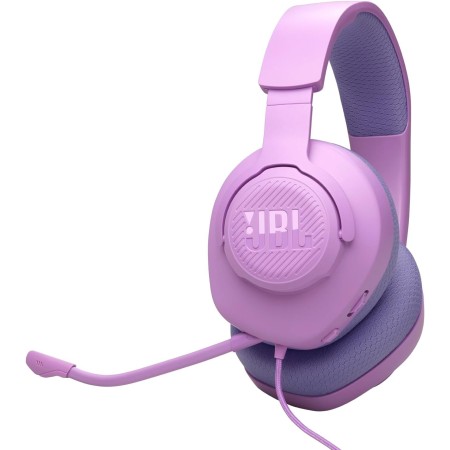JBL Quantum 100M2 cascos circumaurales para gaming, JBL QuantumSOUND Signature, cable de audio de 3.5 mm, compatibles con