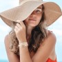 Mikovivi 7 piezas Pulseras de Verano para Mujeres, Pulseras de Surf Heishi Estrellas de Mar Conchas Boho Cuentas Pulseras de la