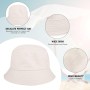 Sibba Sombrero de Cubo Plegable para Sol Verano Playa Pescador Gorra Cabeza Grande ala de Golf Accesorios Refrigeración Moda