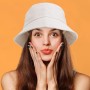 Sibba Sombrero de Cubo Plegable para Sol Verano Playa Pescador Gorra Cabeza Grande ala de Golf Accesorios Refrigeración Moda