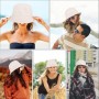 Sibba Sombrero de Cubo Plegable para Sol Verano Playa Pescador Gorra Cabeza Grande ala de Golf Accesorios Refrigeración Moda