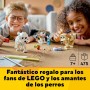 LEGO Creator 3 en 1 Perros Adorables, Figuras de Perritos de Juguete para Niños y Niñas de 7 Años o Más, Beagle, Caniche, Perro