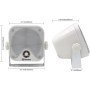 Herdio-Altavoces Bluetooth para barco, dispositivo resistente al agua,