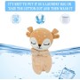 Surplex Almohada de Felpa de Ciervo, Juguete Suave de Animales de Reno, cálido Kawaii Lindo cómodo Figura de Ciervo de Alce