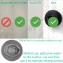 Altavoz Ducha Bluetooth Altavoz Baño con Ventosa Inalámbrico Portátil Mini Speaker Wireless Altavoces Compacto Trompeta Luz LED
