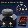 Altavoz Ducha Bluetooth Altavoz Baño con Ventosa Inalámbrico Portátil Mini Speaker Wireless Altavoces Compacto Trompeta Luz LED