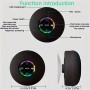 Altavoz Ducha Bluetooth Altavoz Baño con Ventosa Inalámbrico Portátil Mini Speaker Wireless Altavoces Compacto Trompeta Luz LED