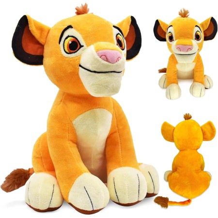 León Muñeca de Peluche, Juguete Peluche de Dibujos León, Juguete Peluche de Rey León, Rey León Figura de Peluche, Rey León