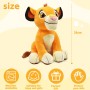 León Muñeca de Peluche, Juguete Peluche de Dibujos León, Juguete Peluche de Rey León, Rey León Figura de Peluche, Rey León