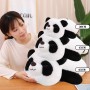 Peluche Panda, Almohada de Peluche Panda, Panda Osito de Peluche Almohada para Niños, Chicas y Novias(30cm/11.81inch)