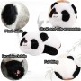 Peluche Panda, Almohada de Peluche Panda, Panda Osito de Peluche Almohada para Niños, Chicas y Novias(30cm/11.81inch)