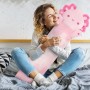 Mewaii 50CM Largo Gato de Peluche Almohada Suave y Cómoda Peluche Gato Cojines de Felpa Perfectos para Regalo