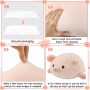 Surplex Juguete de Peluche de Cerdo Animal de Peluche Rosa, Suave Almohada de Cerdo Cómoda Abrazando Almohada Juguete,
