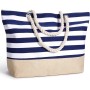 sprecenk Bolsa de Playa Grande para Mujer, Impermeable Totalizador de Lona de Verano con Cremallera Bolso Tote Beach Bag Bolso