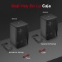 Pyle altavoces, Mini box, 3.5”, 200V, Resistente al agua, ABS, Hogar, Bote, Piscina, Interiores, Exteriores