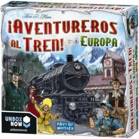 Days of Wonder| ¡Aventureros al Tren! Europa Juego de Mesa | Embárcate en una Aventura ferroviaria por Toda Europa| A Partir de