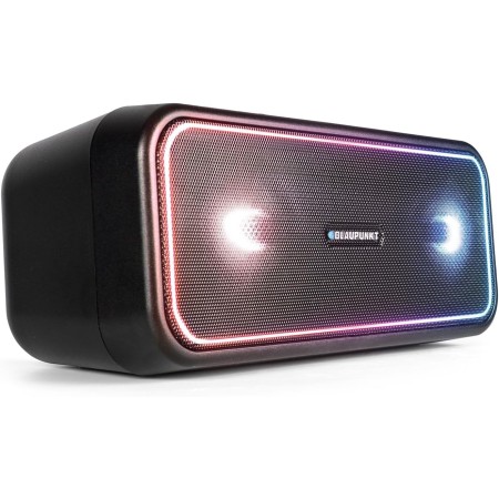 Altavoz bluetooth para fiesta de Blaupunkt PS 200, True Wireless Stereo Box, Bluetooth 4.2, AUX-IN, iluminación LED multicolor,