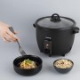 H.Koenig Olla arrocera ORYZA8 1,8L, Recipiente antiadherente y apto para lavavajillas, Función mantener caliente, Desconexión